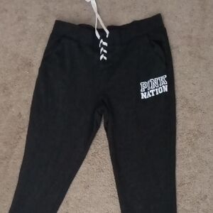 PINK Charcoal Gray Joggers